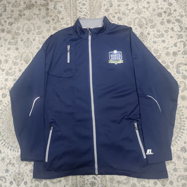 Russell 러셀  네이비 져지 자켓 2XL