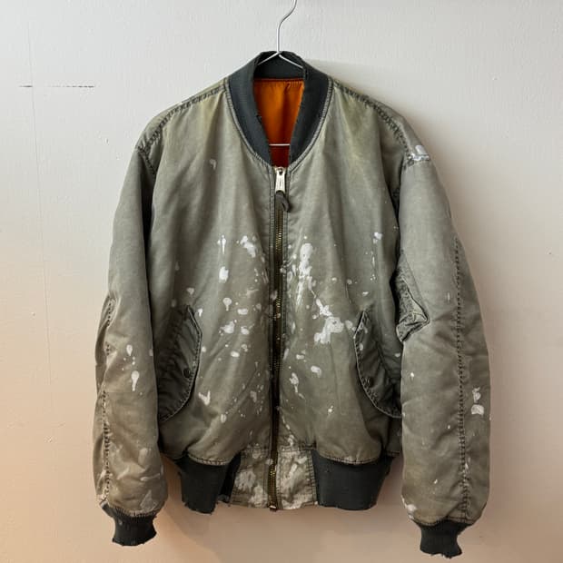 90s alpha hard faded painter ma-1