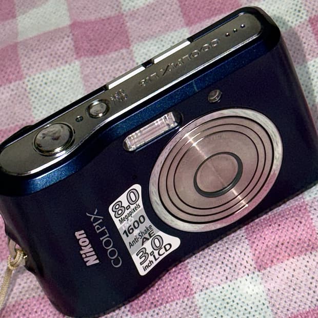 풀박스!!) Nikon Coolpix L18 카메라 (영상, 한국어O)