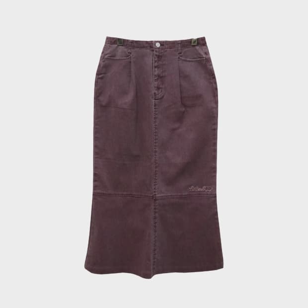 DRUG STORE'S 데님 머메이드 롱 스커트 62444