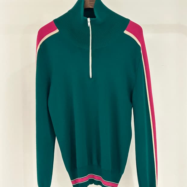 half zip up sweater