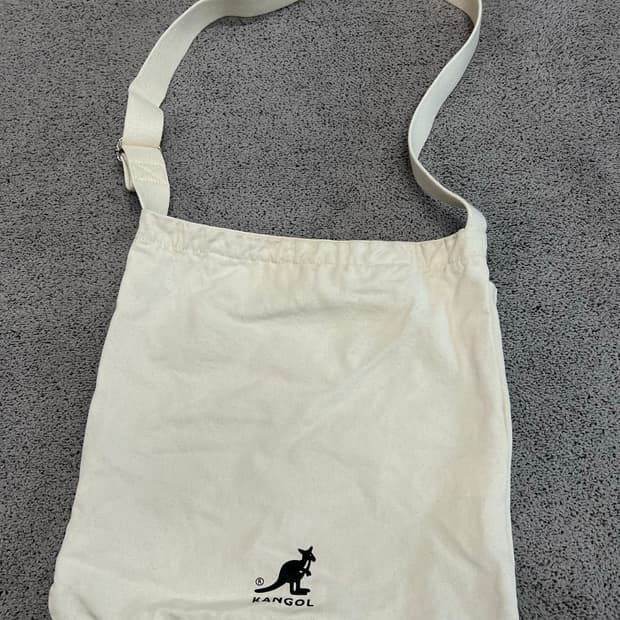 (OS) 캉골 캔버스 크로스백 아이보리