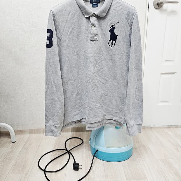 (90~95) ☆초대장급☆ 랄프로렌폴로 빅포니 [그레이] PK폴로 긴팔티