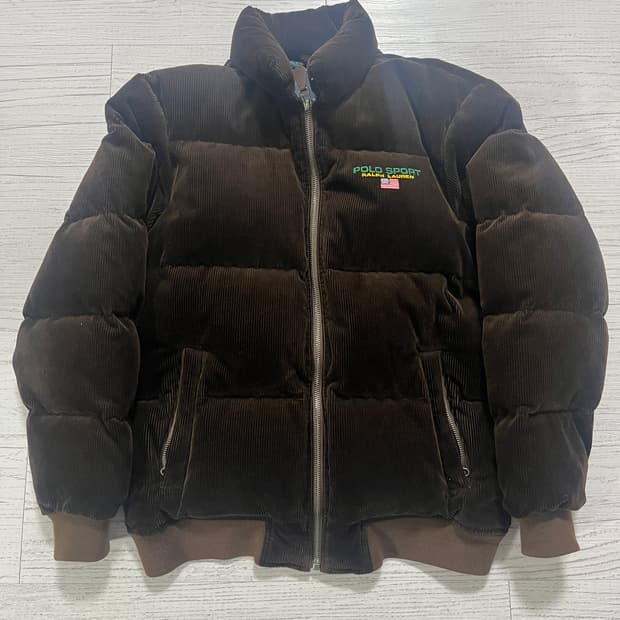 21FW 폴로 랄프로렌 코듀로이 패딩