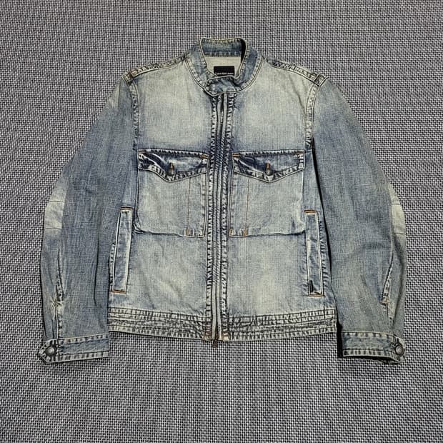 캘빈클라인 포켓 데님 트리커 자켓 (L)