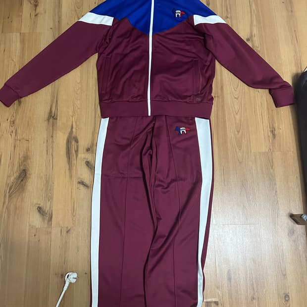 퓨마 메종키츠네 트랙셋업 상의L 하의M