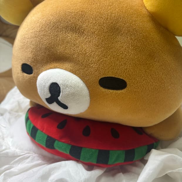 고전 엎드려 수박 리락쿠마 