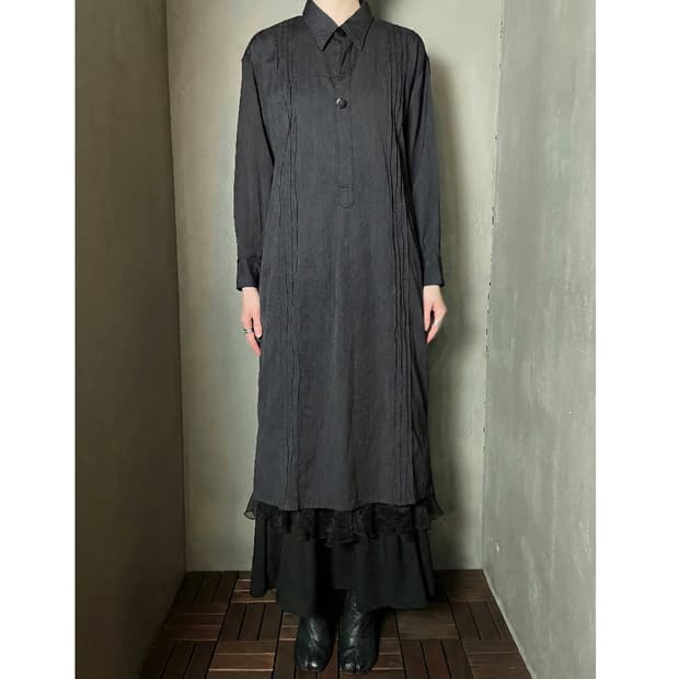 제프리 비 스몰 핀턱 드레스