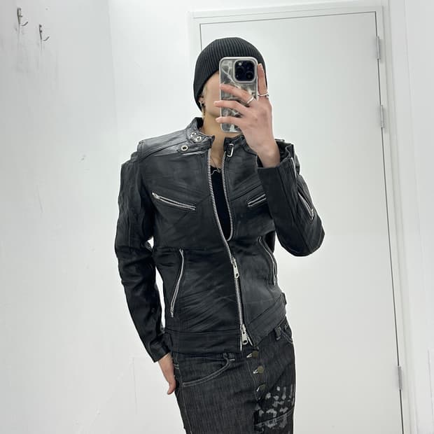 Jack Rose sheepskin leather jacket