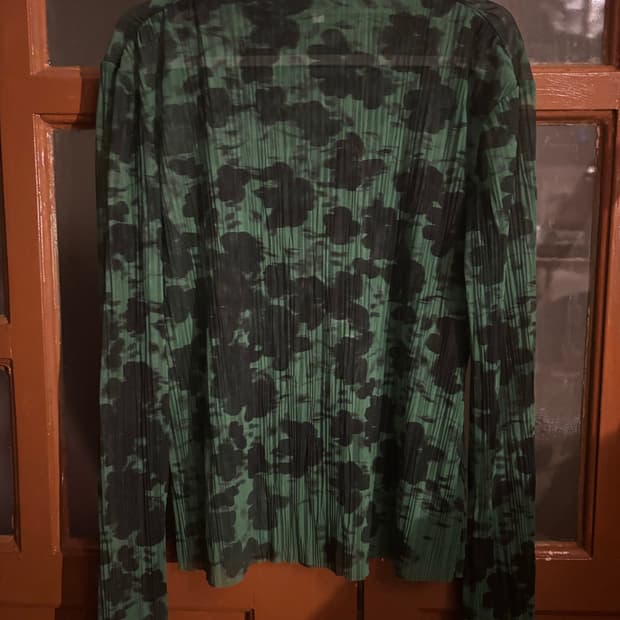 시스루 플리츠 탑