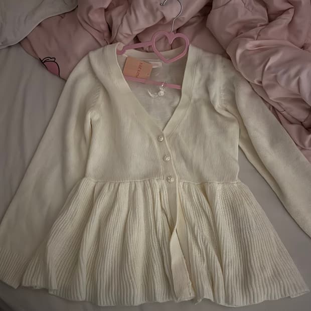 새상품) 리즈리사 빈티지 가디건 모리걸 트랄라라 슈가돌 히메갸루 라떼갸루