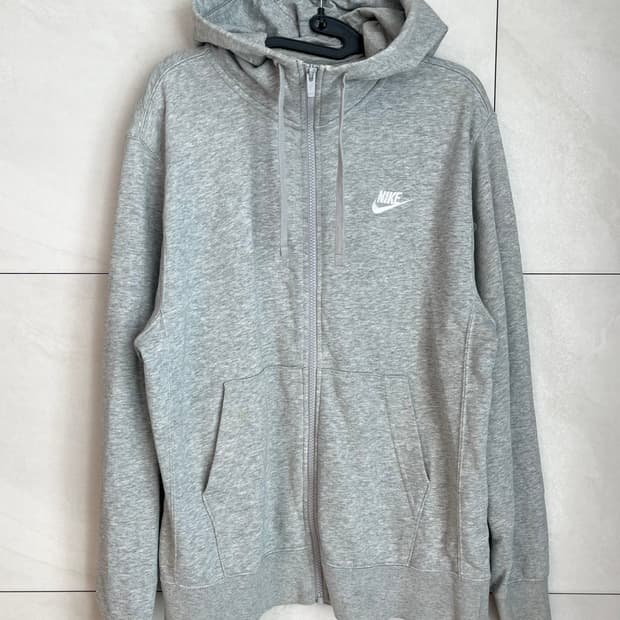 나이키 후드집업 그레이 [M] 