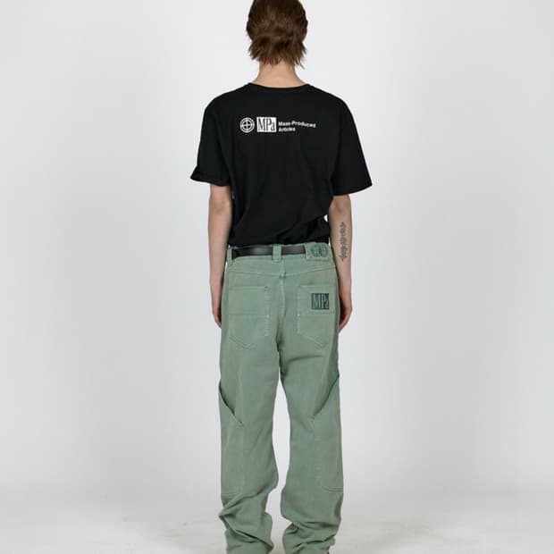 MPa CALF POCKET PANTS (EMERALD) M