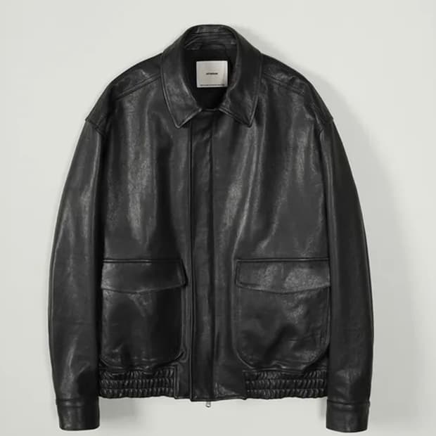 [3]인더로우 레더 A2 자켓 블랙 판매합니다.