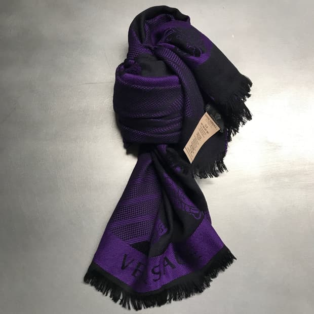 베르사체 메두사 머플러 퍼플
