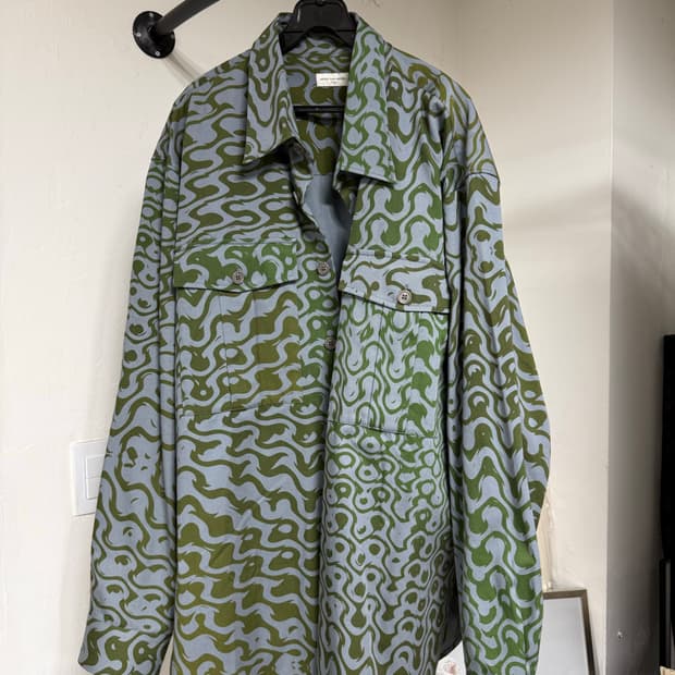 드리스 반 노튼 23fw crowsey 셔츠