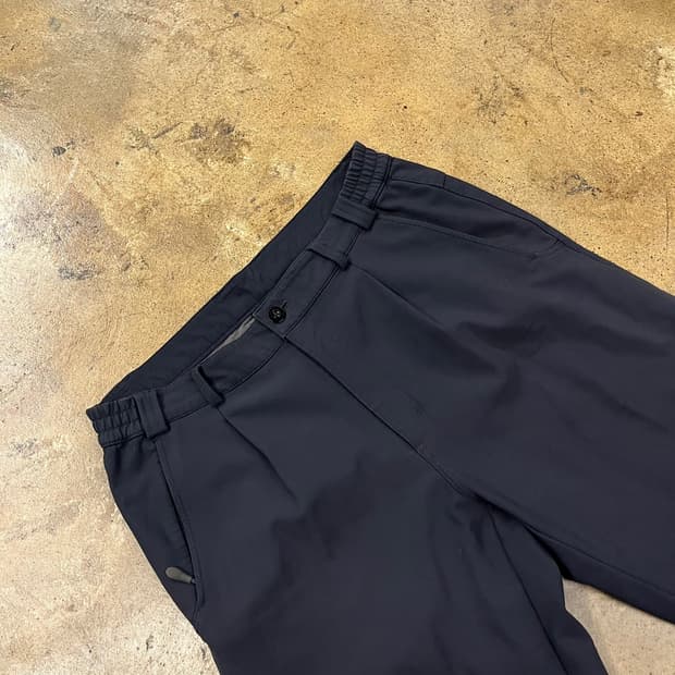 [정품/L] 살로몬 블랙 핀턱 슬랙스 b15