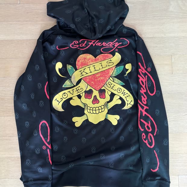 Ed hardy 에드하디 후드집업 저지