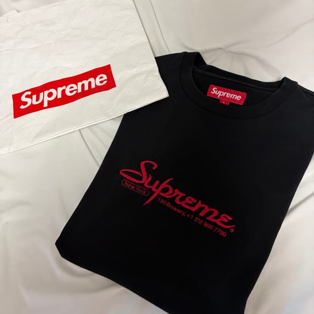 슈프림 뉴욕시티 반팔L