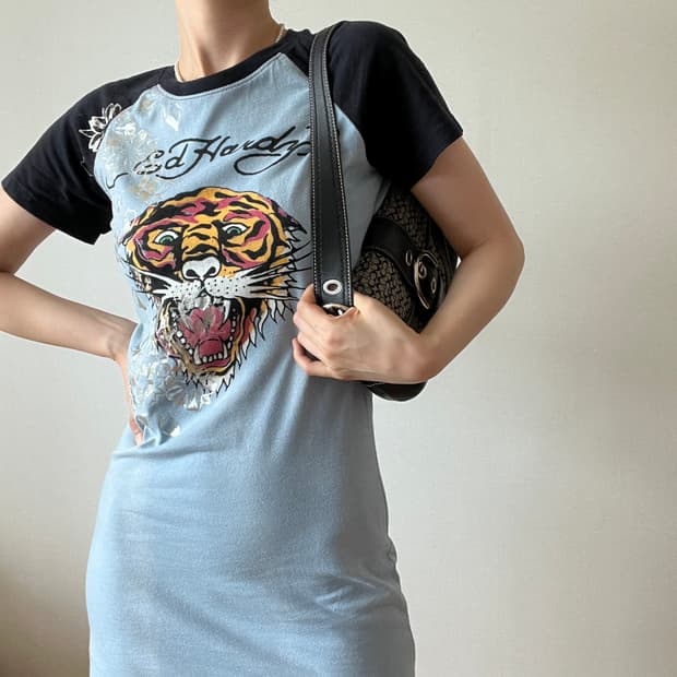 ED HARDY Tattoo Dress (made in Usa)