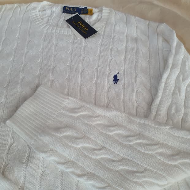 [새상품] 폴로 랄프로렌 니트 코튼 스웨터 XXL 새상품