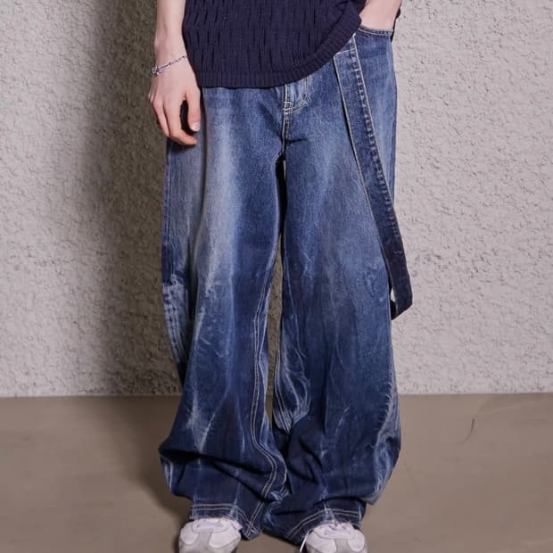 마틴플랜 데님 팬츠 48사이즈