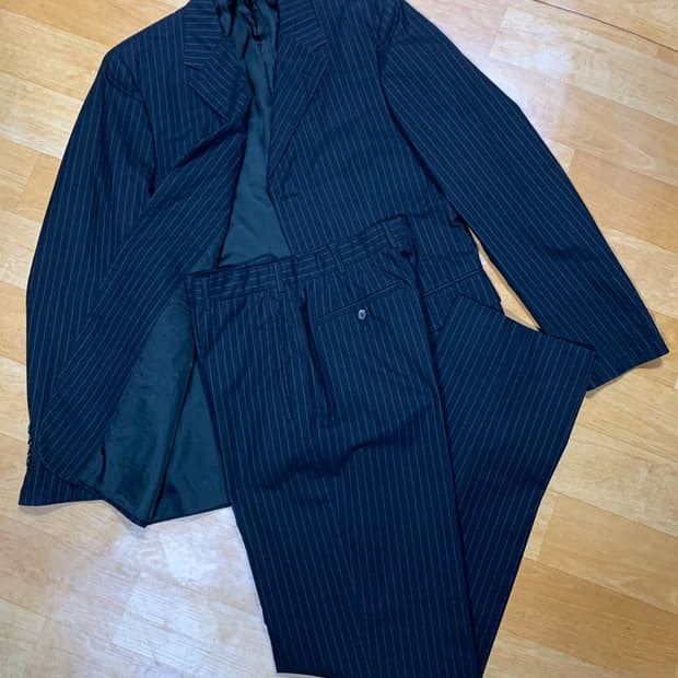 PRADA 프라다 싱글 브레스티드 수트(코튼)48-R 사이즈