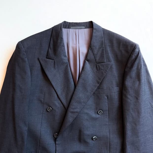 90년대 베르사체 아카이브 더블 브레스트 블레이저 자켓