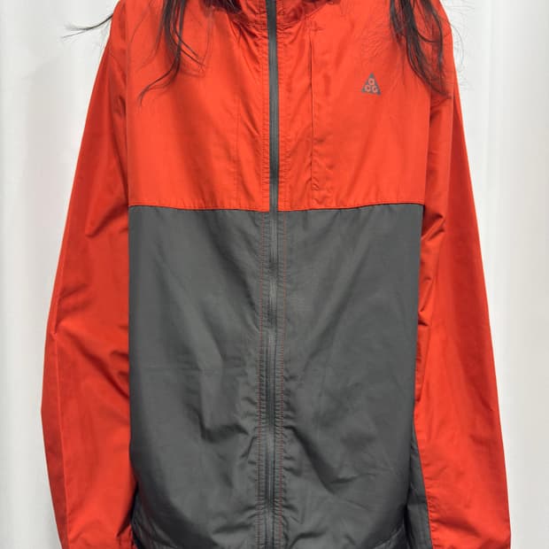 acg orange hood jacket