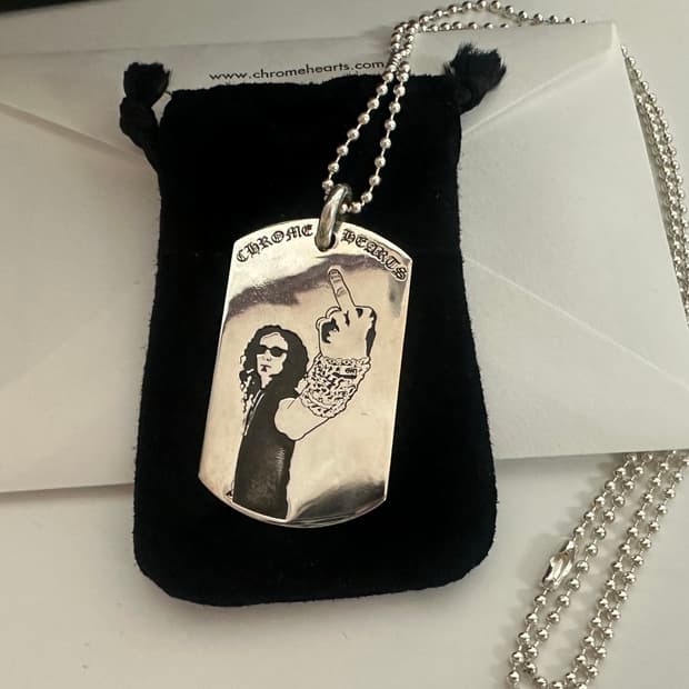 크롬하츠 도그택 RS FU + 볼체인30cm