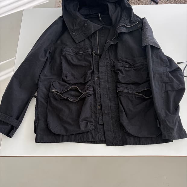 네멘 블랙 야상 / xl