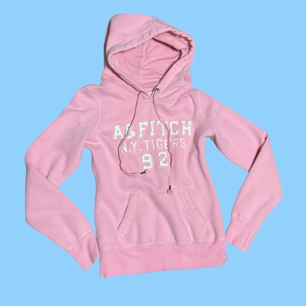 아베크롬비&피치 후드티 핑크