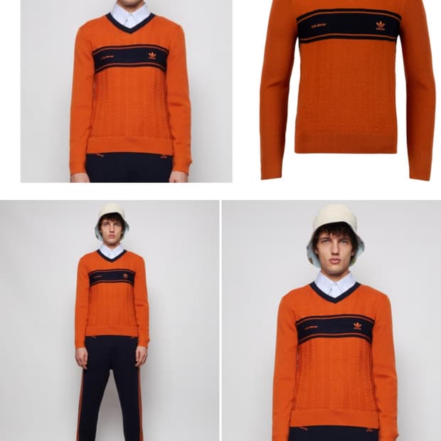웨일즈보너 아디다스 스웨터