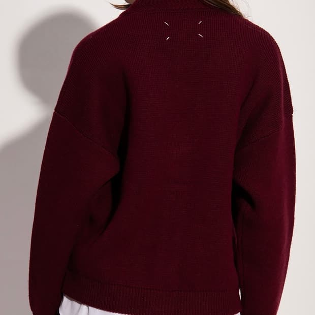 마르지엘라 디스트레스드 가디건 L