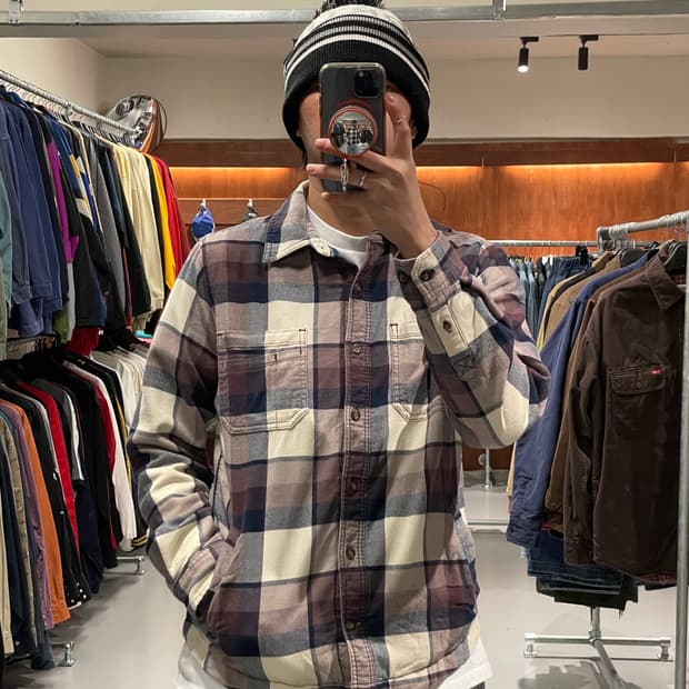 칼하트 플리스 셔츠  