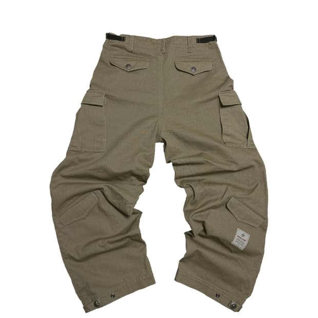 [2 Size 구매] 아오이로 히카리 스냅 M65 팬츠 모카브라운