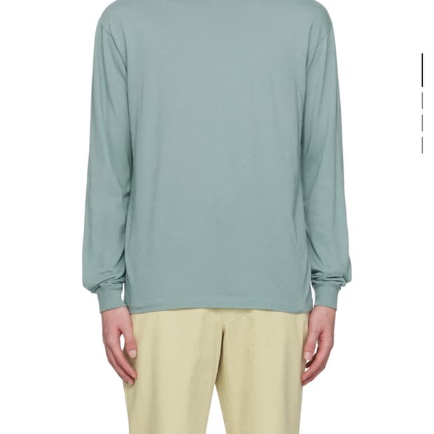 [s] 오라리 그린 터틀넥 탑 새상품