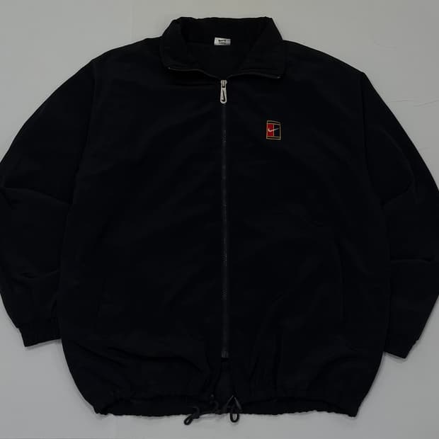 Nike 나이키 테니스 블랙 오버핏 바람막이
