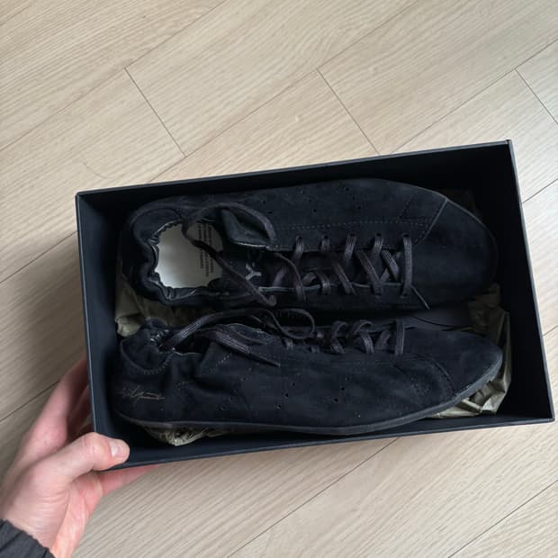 [w245] yohji yamamoto flat sneakers