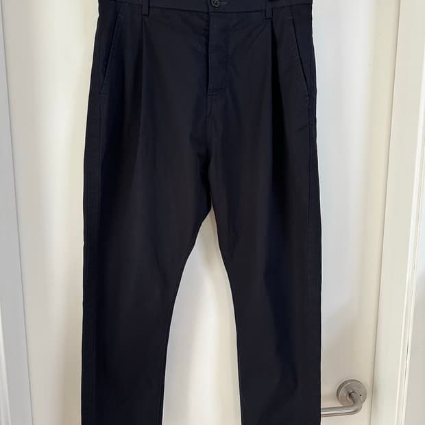 sacai 사카이 다크네이비 코튼 치노