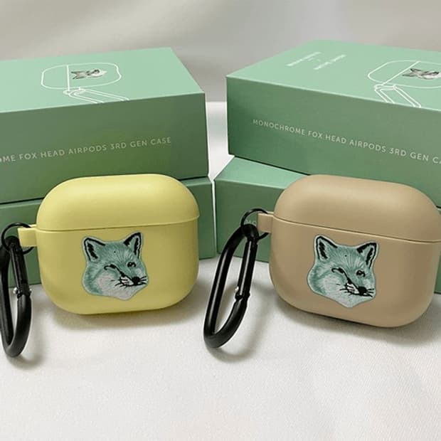 메종키츠네x네이티브유니온 에어팟3세대 케이스