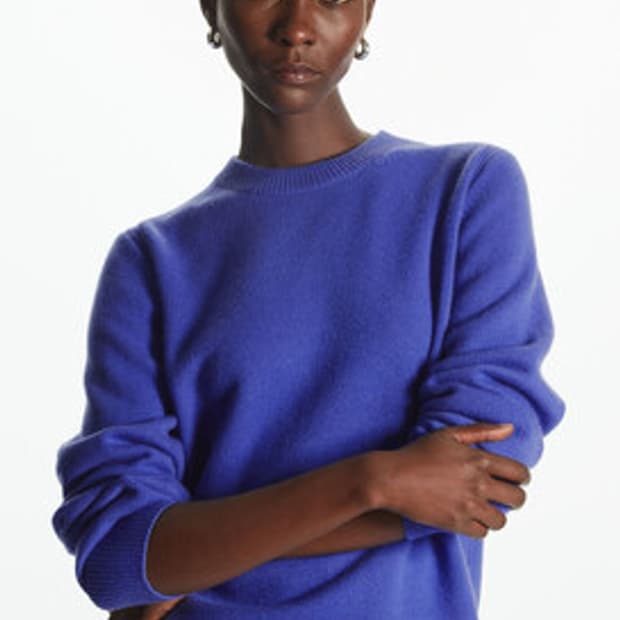 코스 100% 캐시미어 니트 L사이즈