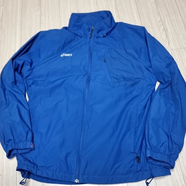 아식스 블루 바람막이 자켓(100)