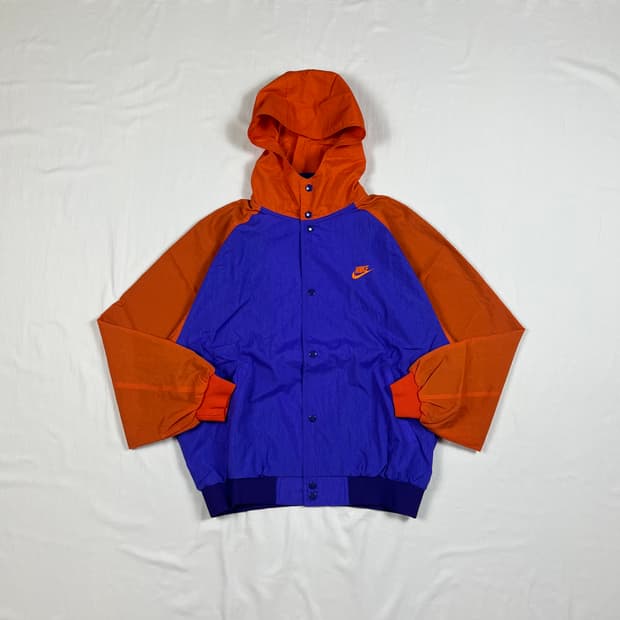 90‘s 나이키 nike force 베스킷볼 바람막이 후드자켓
