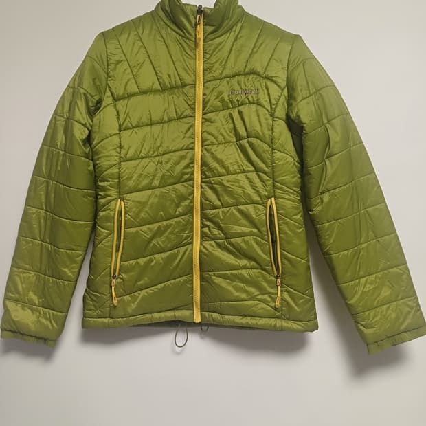 몽벨 mont-bell 경량 패딩 자켓 올리브그린 M(85)