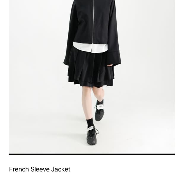 유노이아 프렌치슬리브자켓