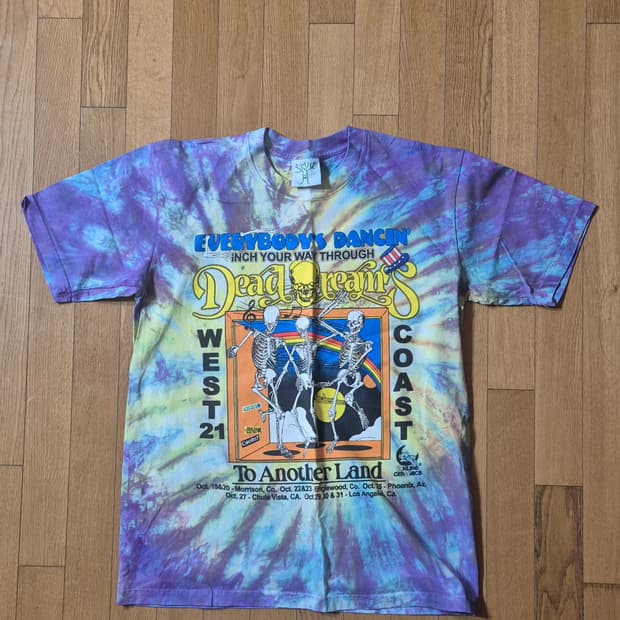 Online Ceramics 데드 드림스 타이다이 티셔츠