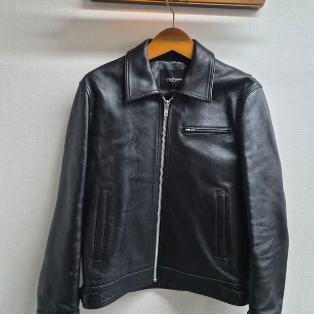 M) Doff Jason 도프제이슨 카우 하이드 레더 자켓 팝니다