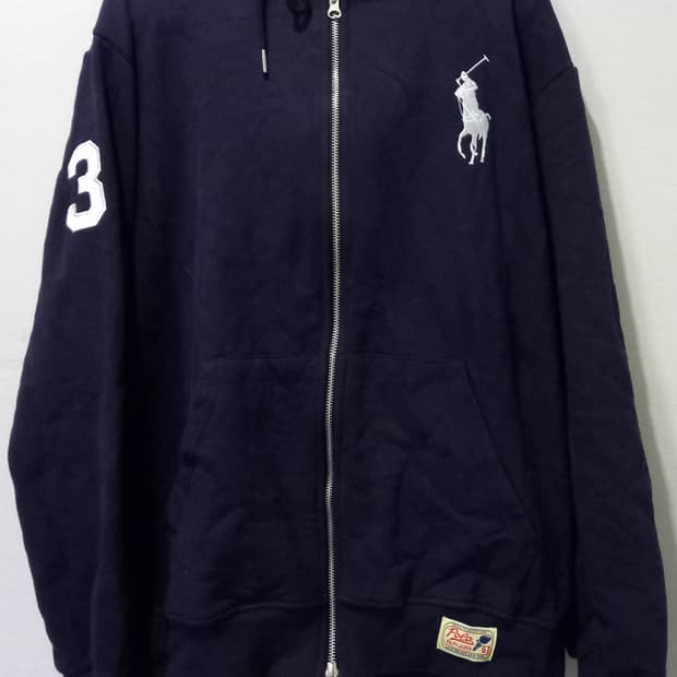 폴로 POLO 빅포니 후드집업 95/M