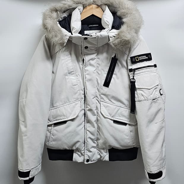 내셔널지오그래픽 타루가 덕다운패딩 S